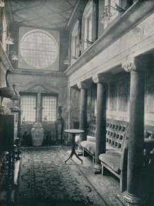 Marmeren Hal op No 1 Holland Park door Philip Webb