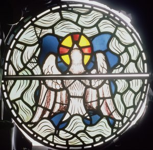 De Heilige Geest, uit het Scheppingsraam (detail)