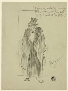 De moderne troubadour door Philip William May