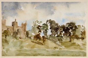 (aquarel op papier) door Philip Wilson Steer