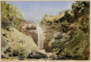 (aquarel op papier) door Philip Wilson Steer