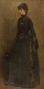 Dame in grijs: mevrouw Montgomery door Philip Wilson Steer