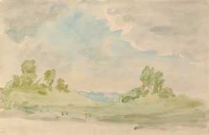 Landschap door Philip Wilson Steer