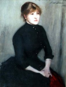 Miss Jeanette Jo door Philip Wilson Steer