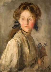 Het boeket, 1904 door Philip Wilson Steer