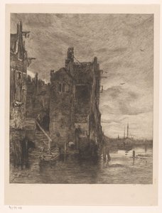 Huizen aan het water
