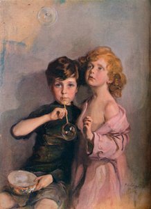 Mijn kinderen, Stephen en Paul, c1910