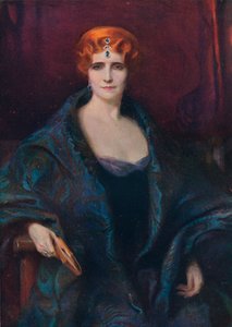 Portret van mevrouw Elinor Glyn, 1912 door Philip de László