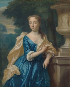 Justina Johanna Ramskrammer (1702-98), vrouw van Isaac Parker door Philip van Dijk