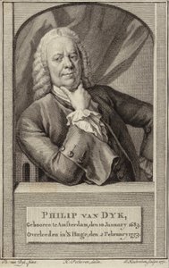 Portret van Philip van Dyck door Philip van Dyck