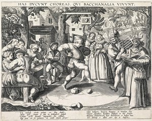 Eierdans, ca. 1580 door Philipp Galle