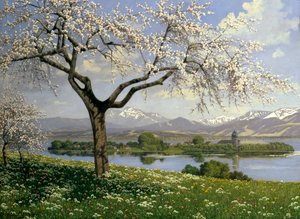 Beiers Landschap in de Lente