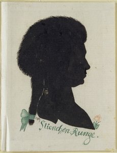 Stienchen Runge, 789 (Indiase inkt en aquarel op papier) door Philipp Otto Runge