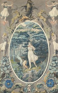 De vreugde van de jacht, 1808-9 door Philipp Otto Runge