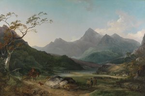 Snowdon vanuit Capel Curig