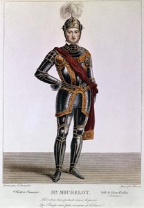 Mr. Michelot in de rol van Don Carlos in Victor Hugo
