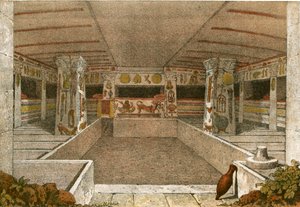 Grafkamer in Caere door Philippe Benoist