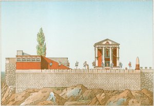 Tempel van Cora, gerestaureerd door Labrouste