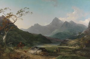 Snowdon vanuit Capel Curig