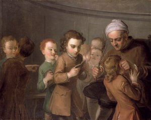 School voor jongens door Philippe Mercier