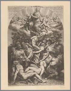 Allegorie op de Onbevlekte Ontvangenis door Philippe Thomassin