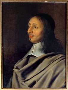 Portret van Antoine Le Maistre (1608-1646), professor van retoriek en dictie van de toneelschrijver Jean Racine door Philippe de (after) Champaigne