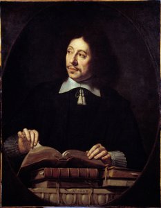 Mannenportret. Schilderij door Philippe de Champaigne (1602-1674) door Philippe de Champaigne