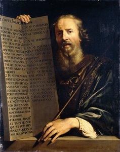 Mozes met de Tien Geboden