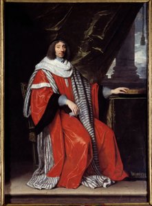 Portret ten voeten uit van Jean Antoine de Mesme door Philippe de Champaigne