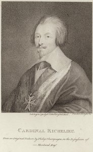 Portret van kardinaal Richelieu door Philippe de Champaigne