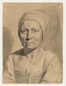 Portret van Dame Étiennette door Philippe de Champaigne