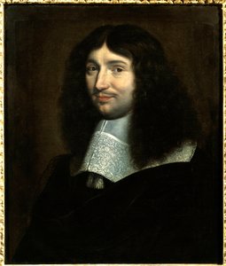 Portret van Jean Baptiste Colbert (1619-1683), intendant van financiën van Lodewijk XIV. Schilderij door Philippe De Champaigne (1602-1674). Reims, Musée des Beaux Arts door Philippe de Champaigne