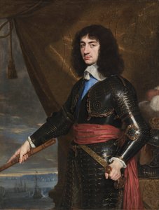 Portret van Koning Karel II van Engeland door Philippe de Champaigne