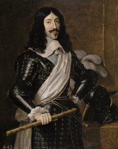 Portret van Lodewijk XIII van Frankrijk 1601-1643, 1655