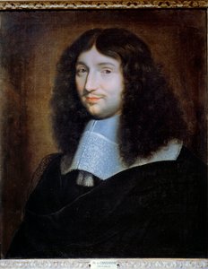Vermoedelijk portret van Jean Baptiste (Jean-Baptiste) Colbert (1619-1683), intendant van financiën van Lodewijk XIV (detail) door Philippe de Champaigne