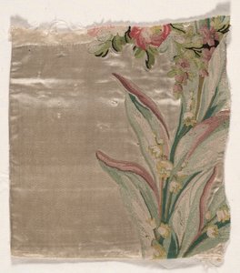 Dekbed Fragment, c. 1760-1770 door Philippe de Lasalle