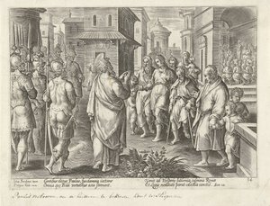 Paulus verkondigt de leer van Christus te Rome