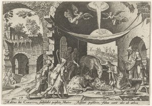 Aanbidding door de herders
