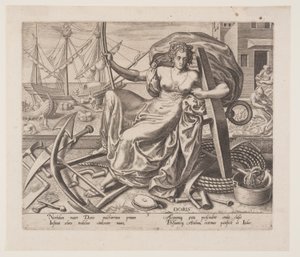 Doris, van De beroepen door Philips Galle