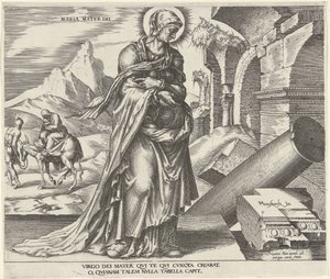 Maria door Philips Galle