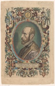 Portret van Abraham Ortelius door Philips Galle