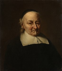 Joost van den Vondel (1587-1679), dichter door Philips Koninck