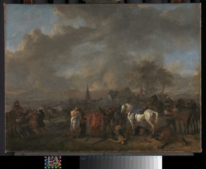 De overwinning van de boeren, ca.1665 (olieverf op doek)