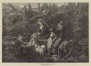 Een Highland Pastoraal, in de tentoonstelling van de Royal Academy