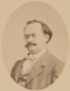 Portret van de componist Charles Lecocq 1832-1918, 1866