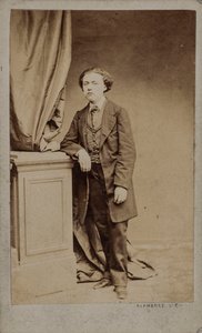Portret van de componist Louis Diémer 1843-1919, ca. 1875