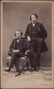 Johannes Brahms en Josef Joachim, 1867