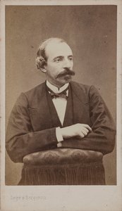 Portret van de componist Émile Jonas