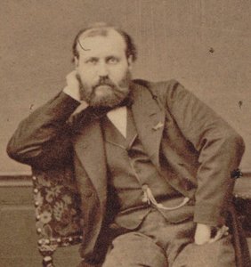 Portret van de componist Charles Gounod