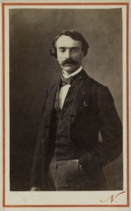 Portret van Jean-Léon Gérôme 1824-1904 door Photo studio Nadar.